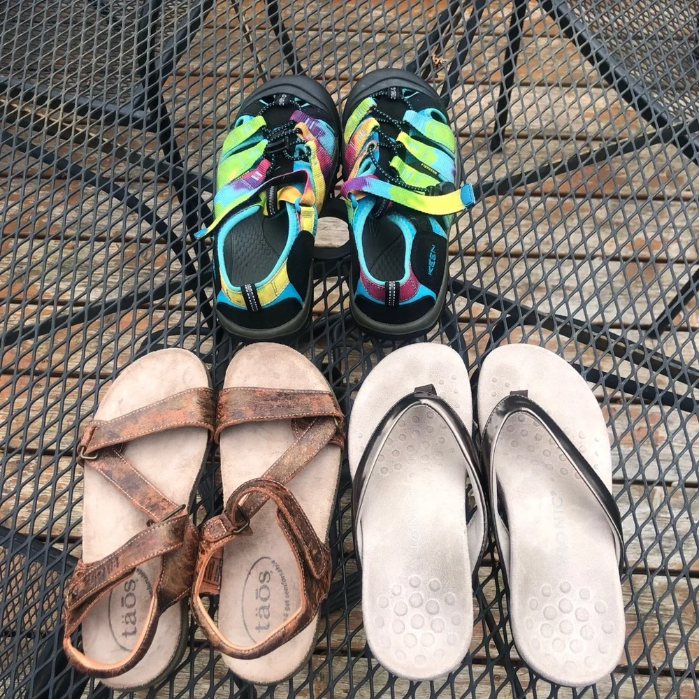 Lot of Women’s Sandals, Variety High Quality Brands, Sizes to Fit 5-5.5 - Picture 15 of 16